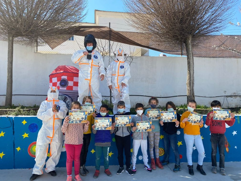 otura escolares astronautas agencia espacial europea