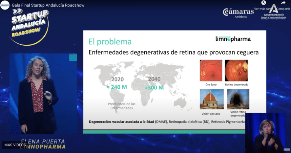 Limnopharma es una de cinco empresas ganadoras de “Startup Andalucía Roadshow”