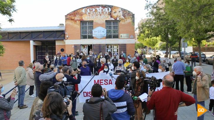 Concentración de la Mesa contra los Cortes de Luz en el Distrito Norte