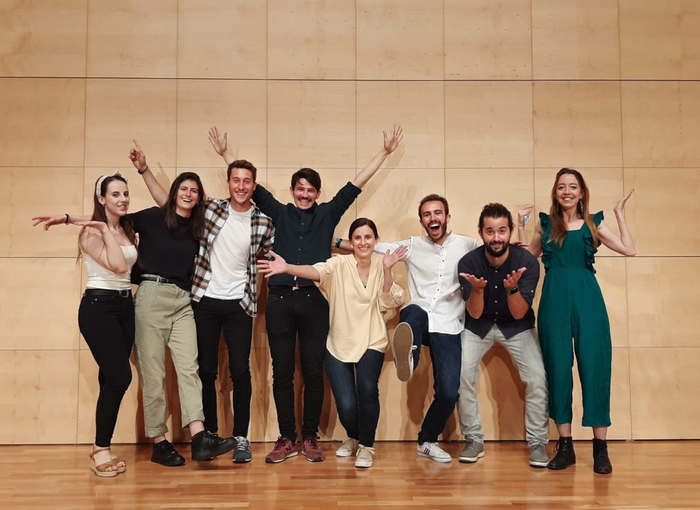 Foto grupal finalistas Famelab España