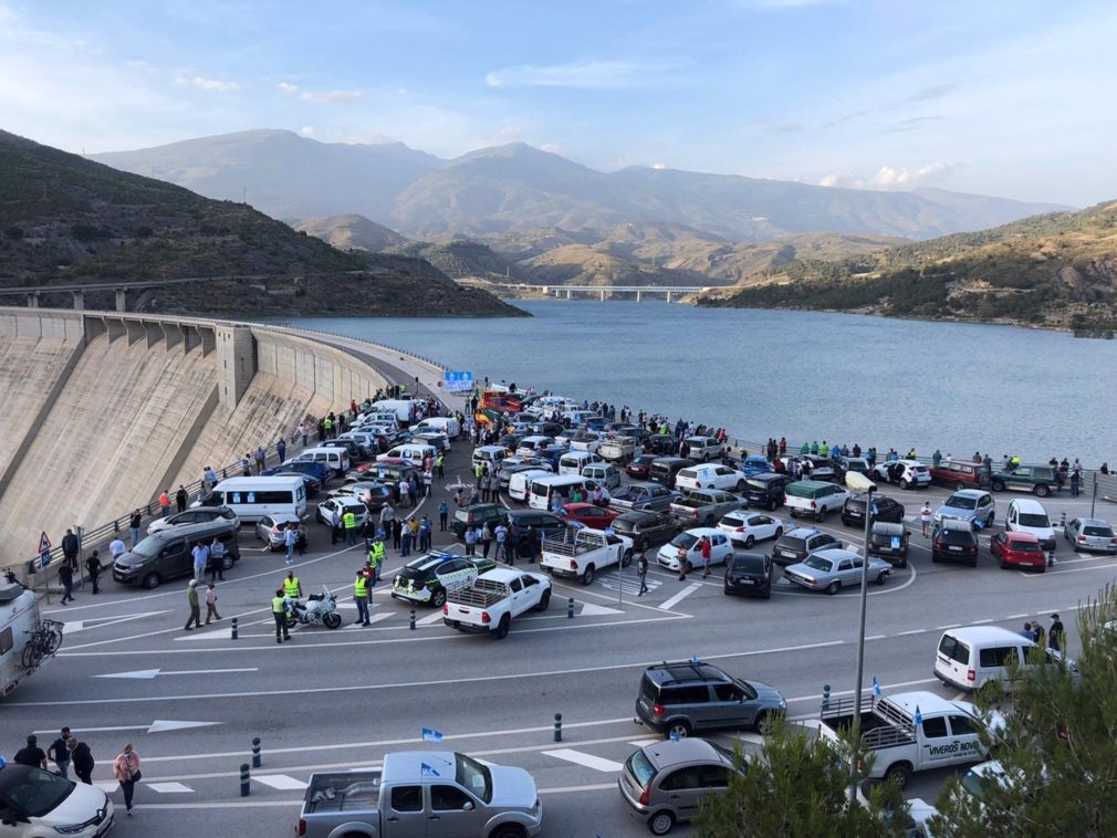 Granada.- Almuñécar volverá a manifestarse por las canalizaciones de la presa Béznar-Rules el 3 de junio