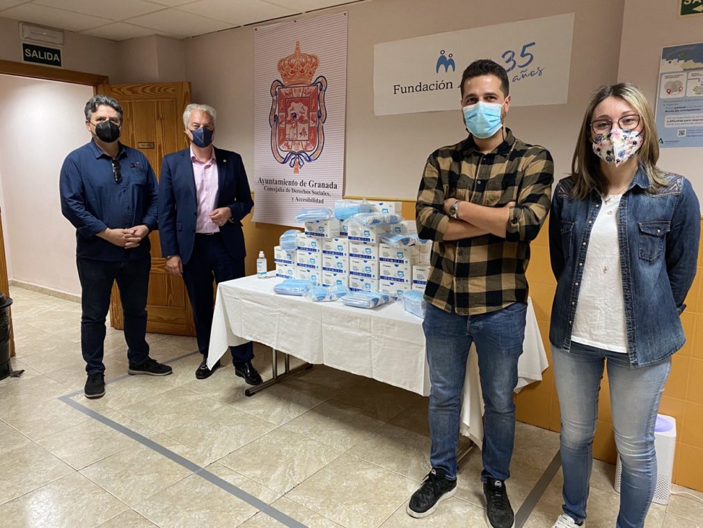 reparto mascarillas ayuntamiento personas sin hogar y acogidas