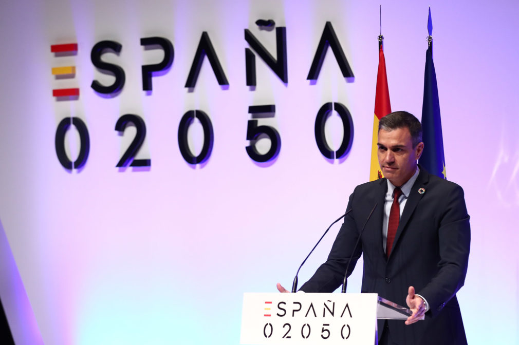 Pedro Sánchez plan 2050