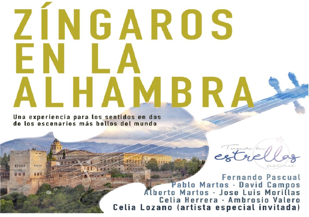 CARTEL Zíngaros en la Alhambra