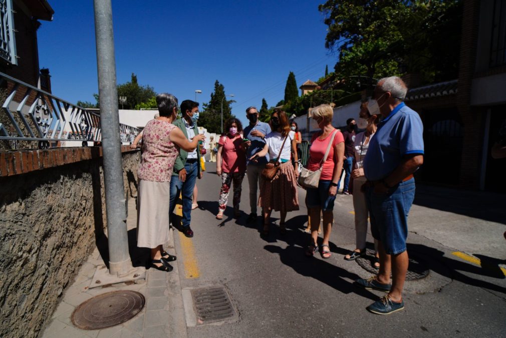 CUENCA HOY CON VCINOS EN EL PASOE DE LA PALMAS