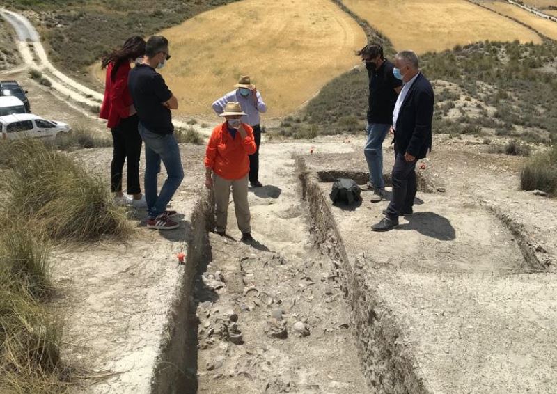 Diputación intervendrá en la conservación de los enclaves arqueológicos de Galera. - DIPUTACIÓN DE GRANADA