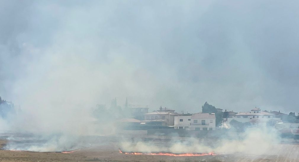 Incendio en El Ventorrillo de Cúllar Vega 2