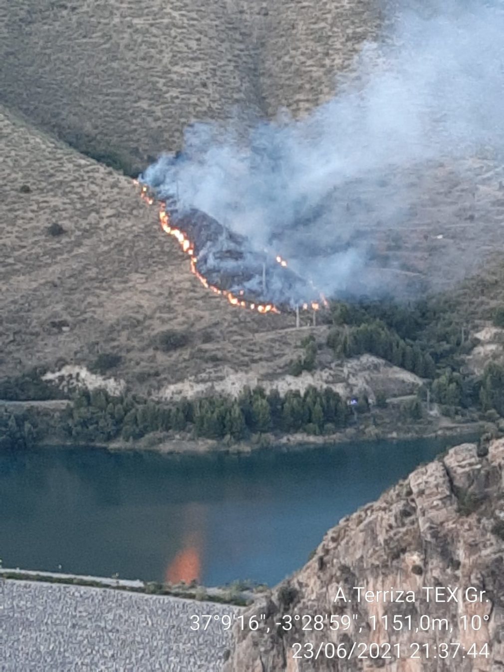 Incendio Guejar