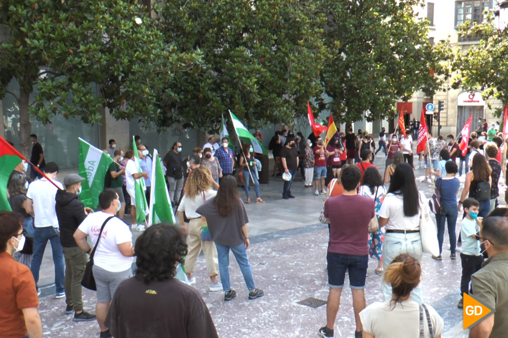 FOTOS Concentración en Granada por la nueva tarifa de luz (2)