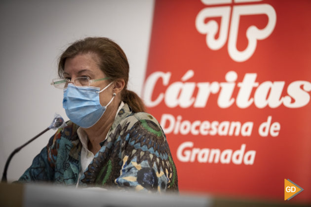 Foto ALJ directora de Cáritas Diocesana de Granada Luis María Maeso,