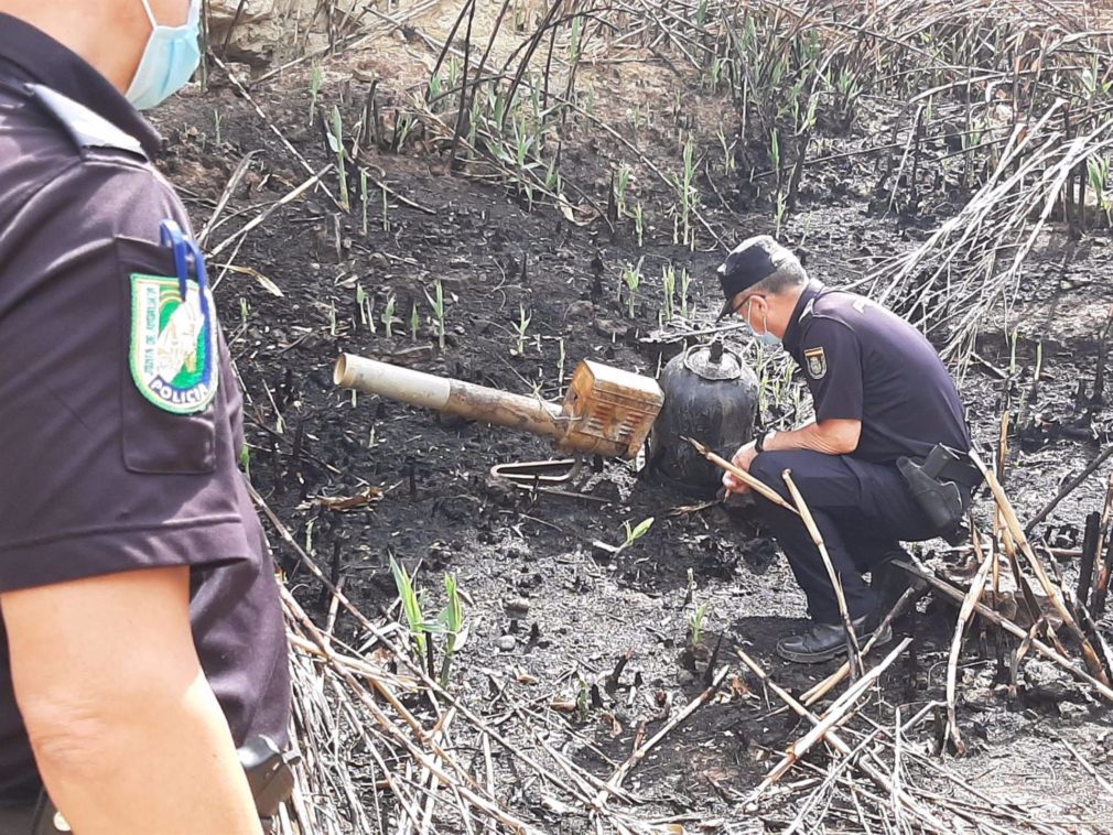 Granada.- Sucesos.-A disposición judicial el presunto autor del incendio en Cortés de Baza que afectó a cuatro hectáreas