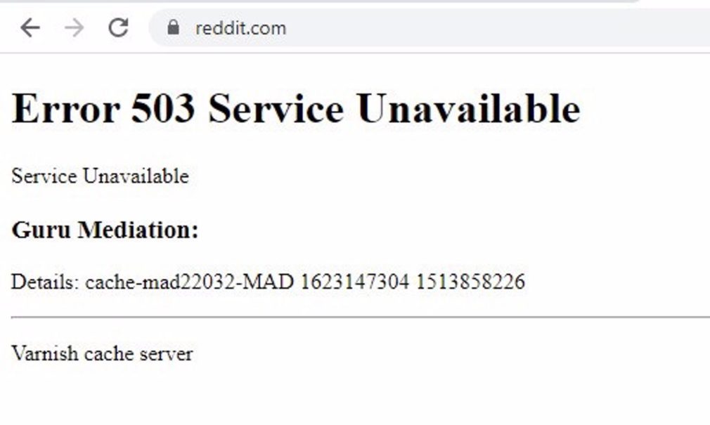 Un fallo el servidor fastly provoca la caída de multitud de webs en todo el mundo