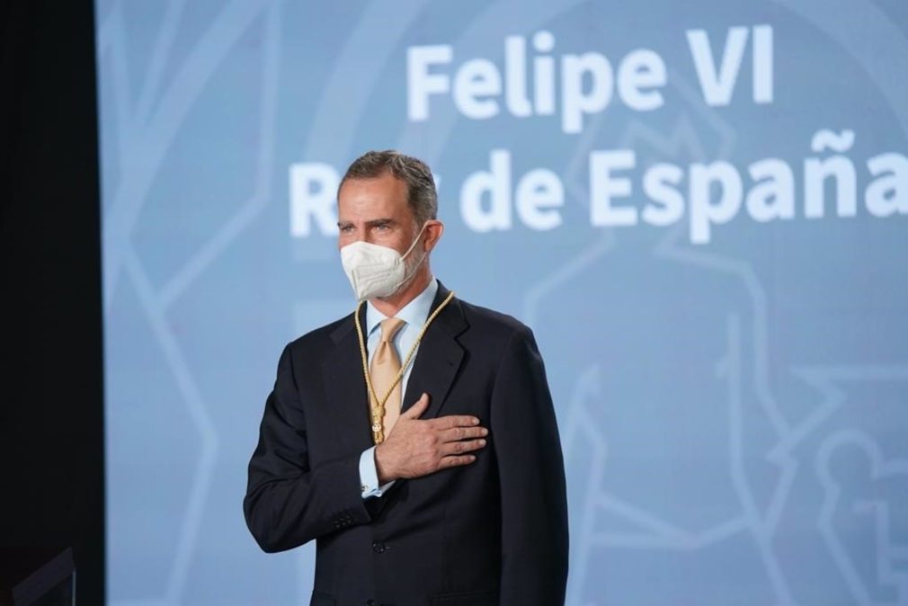 AV.- Felipe VI recibe la Medalla de Honor de Andalucía como un "abrazo": "Me siento un andaluz más entre andaluces"