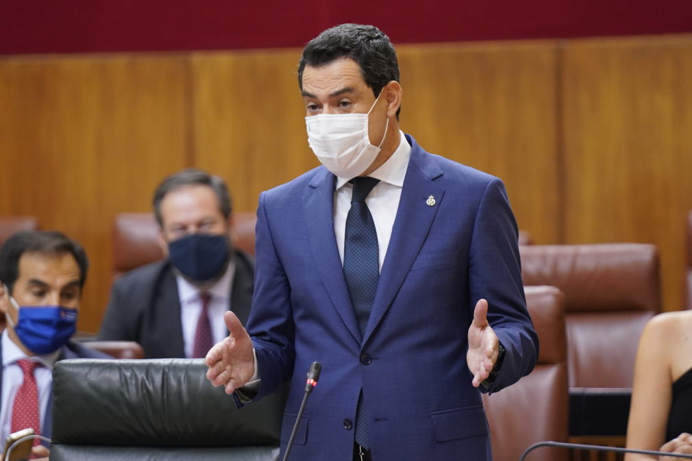 210722 JMM Sesión control Parlamento Andalucía 2