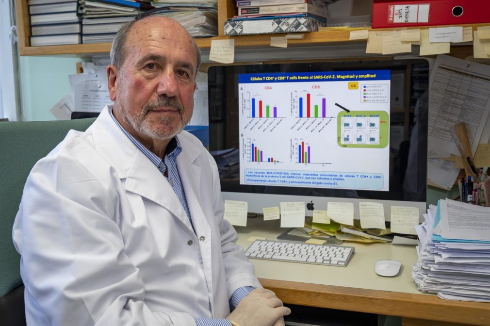 El investigador español Mariano Esteban del Centro Nacional de Biotecnología Foto CSIC