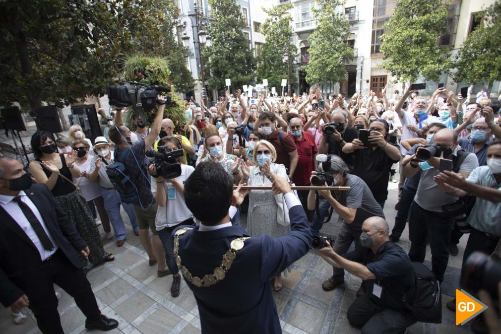 Pleno de investidura de Paco Cuenca como alcalde de Granada