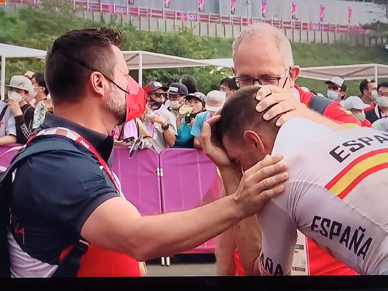 david valero emocionado medalla bronce juegos olimpicos tokio