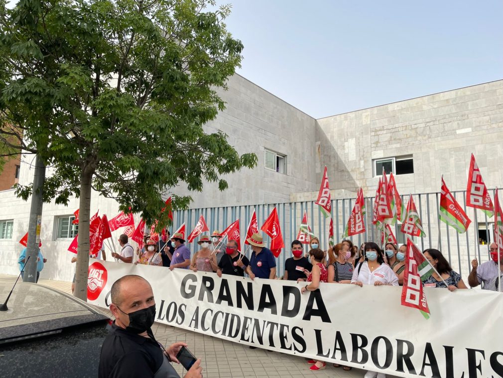 Concentracion UGT y CCOO