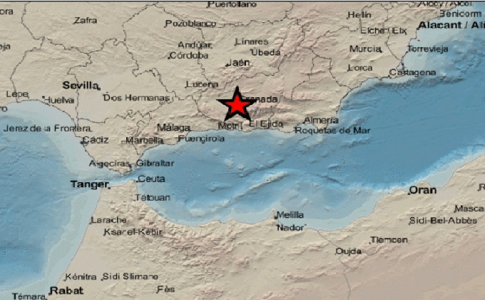 terremoto epicentro ogijares