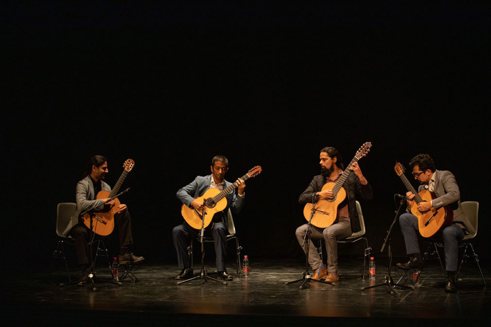 CUARTETO GUITARRAS COSTA RICA Foto Lucía Rivas