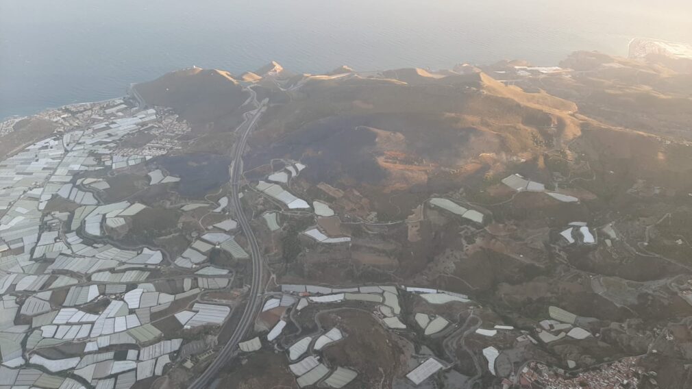 incendio forestal gualchos