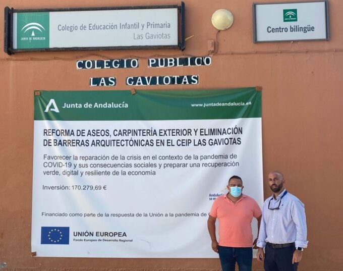 EDILES HERRADUREÑOS DURANTE LA VISITA A LAS OBRAS COLEGIO LAS GAVIOTAS 2 21