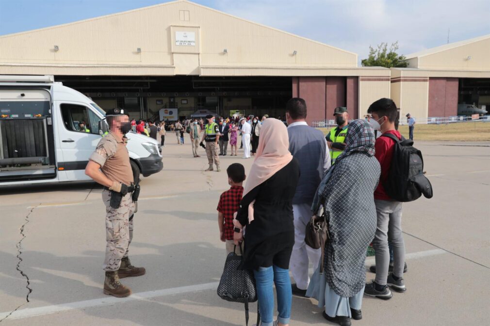 Evacuados Afganistán Kabul