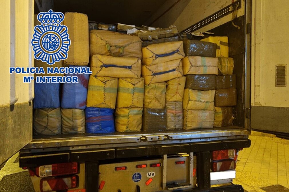 26 toneladas hachís intervenidas en Granada