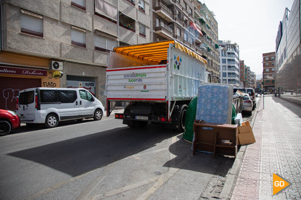 FOTOS nueva medida para mejorar el servicio de recogida de muebles y enseres INAGRA