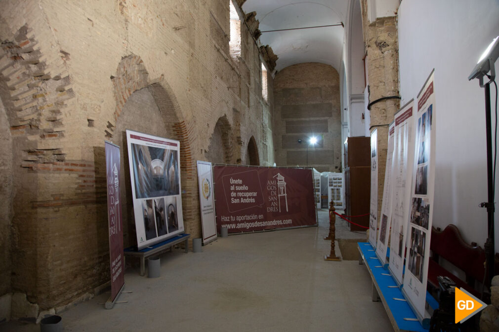 FOTOS visita a la iglesia de San Andrés por su restauración (2)