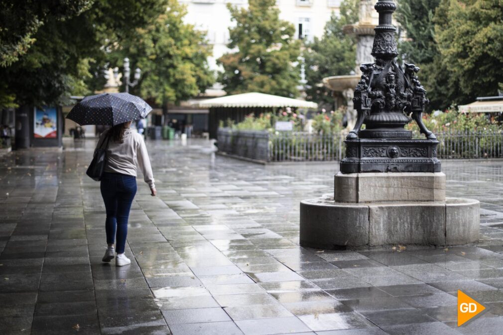 Lluvia en Granada