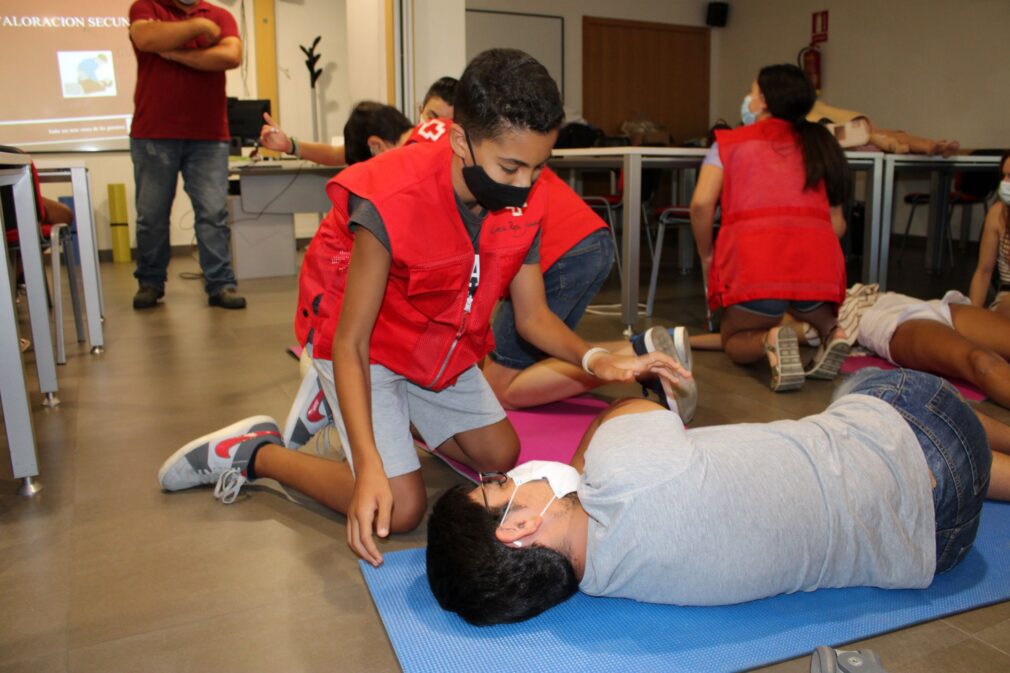 cruz roja primeros auxilios