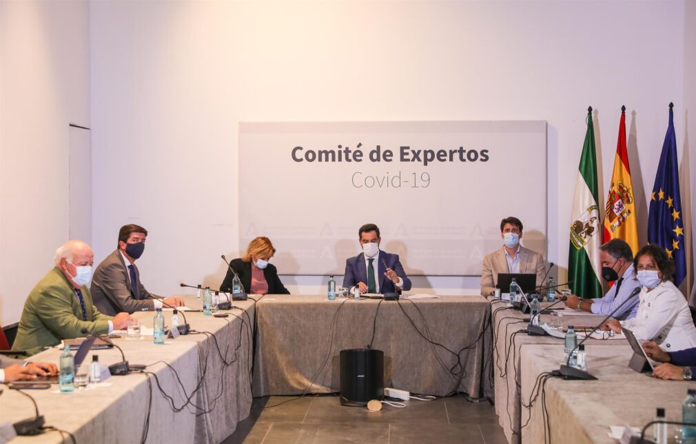 reunión del Comité de Expertos sobre el coronavirus de la Junta de Andalucía. - MARÍA JOSÉ LOPEZ-EUROPA PRESS