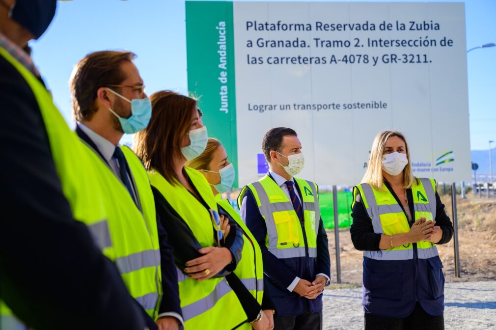 Inicio obra plataforma reservada La Zubia