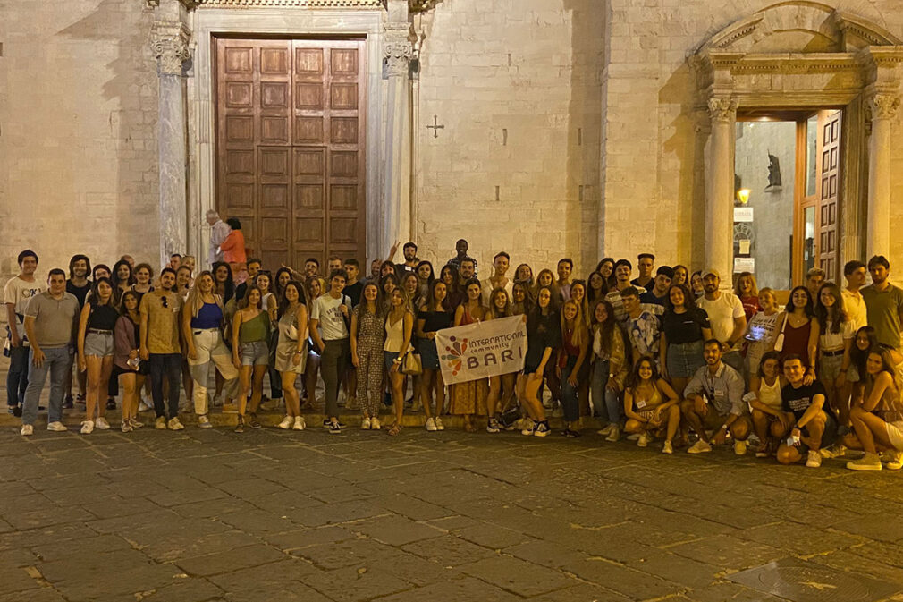 estudiantes Erasmus en Bari Foto remitida Alejandro Fernández