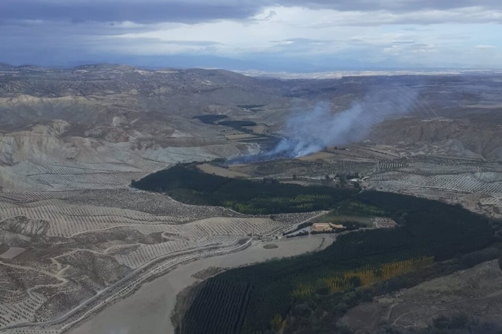 Incendio Forestal paraje Río Fardes Fonelas