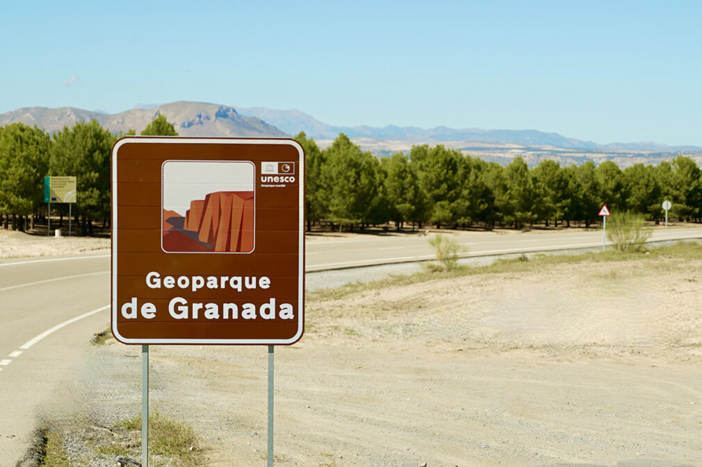 señalizacion geoparque de granada