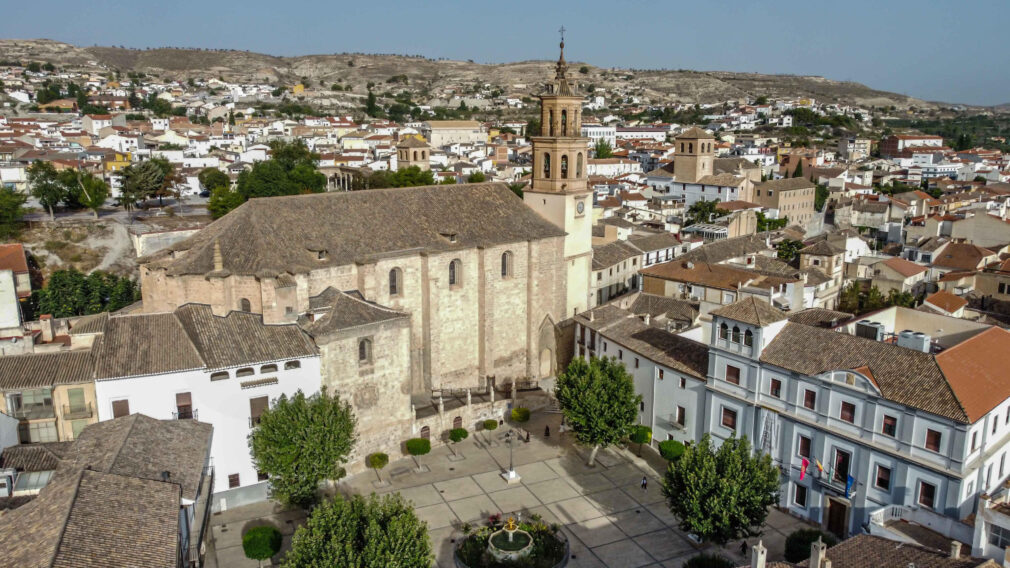 Dron Plaza Mayor