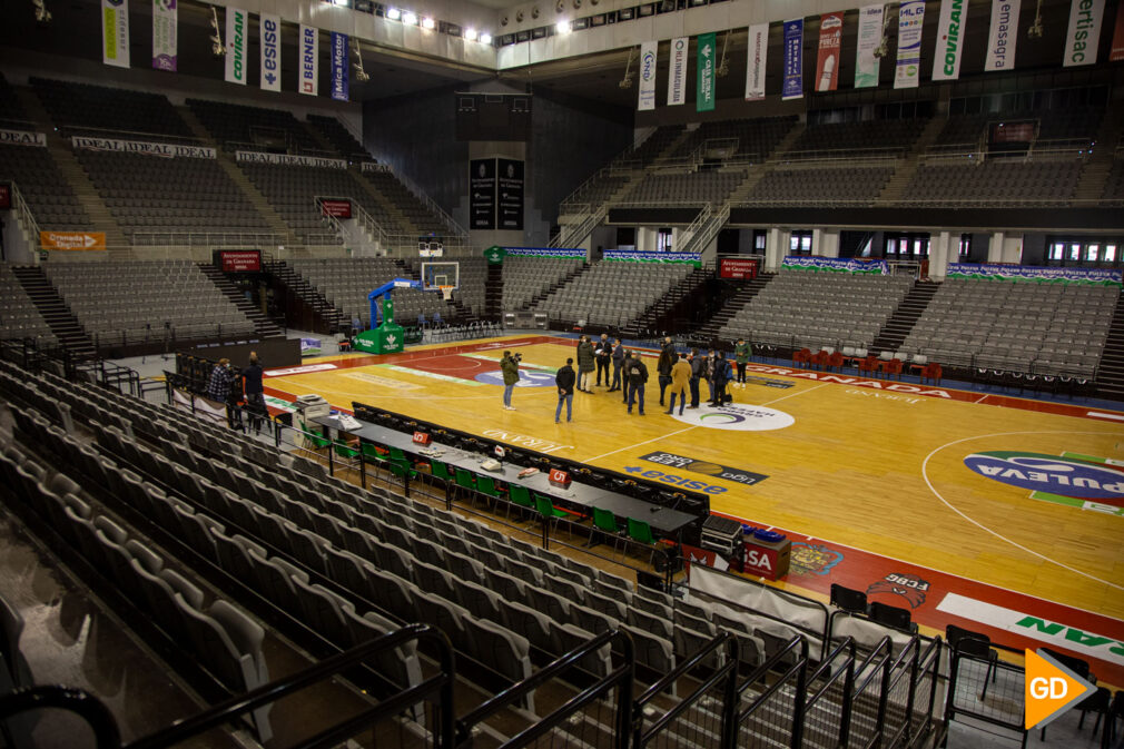 FOTOS El alcalde de Granada, visita el Palacio Municipal de Deportes para informar acerca de las reformas que se llevarán a cabo para acoger la fase final de la Copa del Rey - Javi Gea (1)