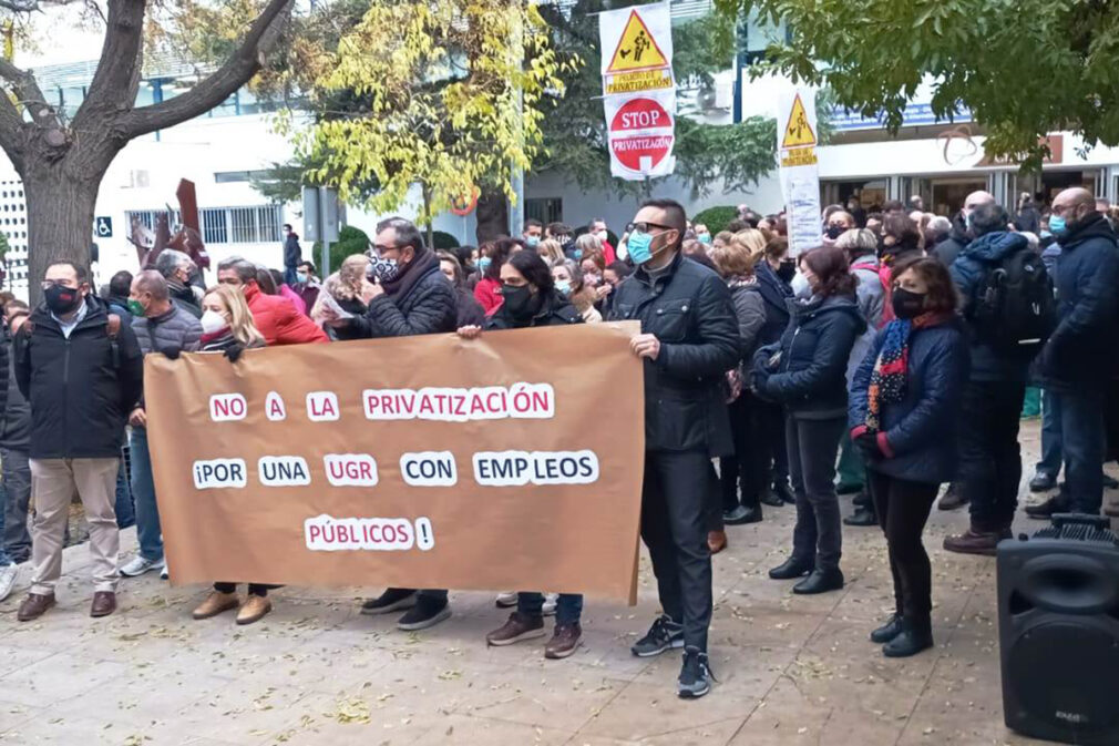 protesta claustro limpieza ugr