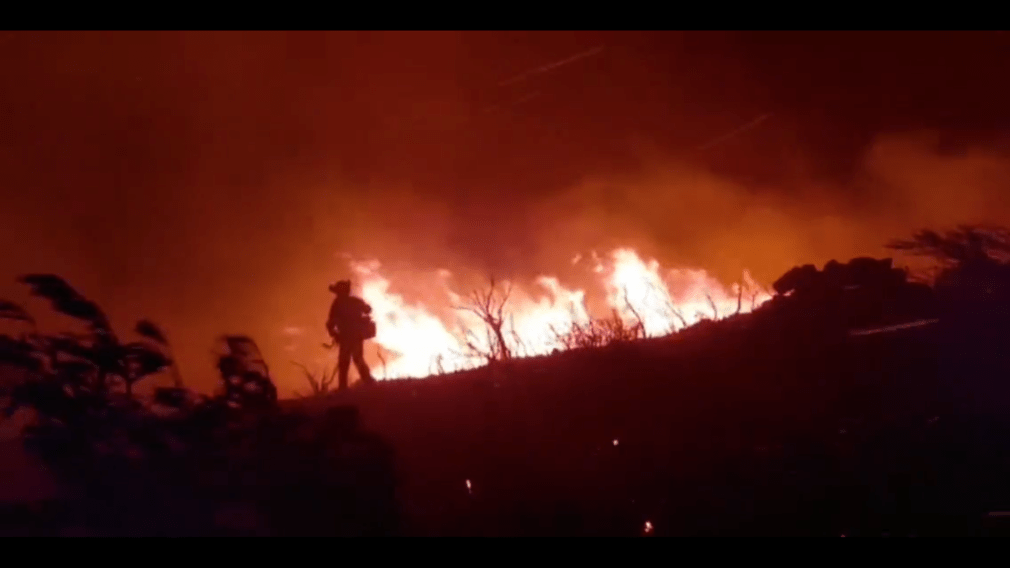 Incendio gualchos captura