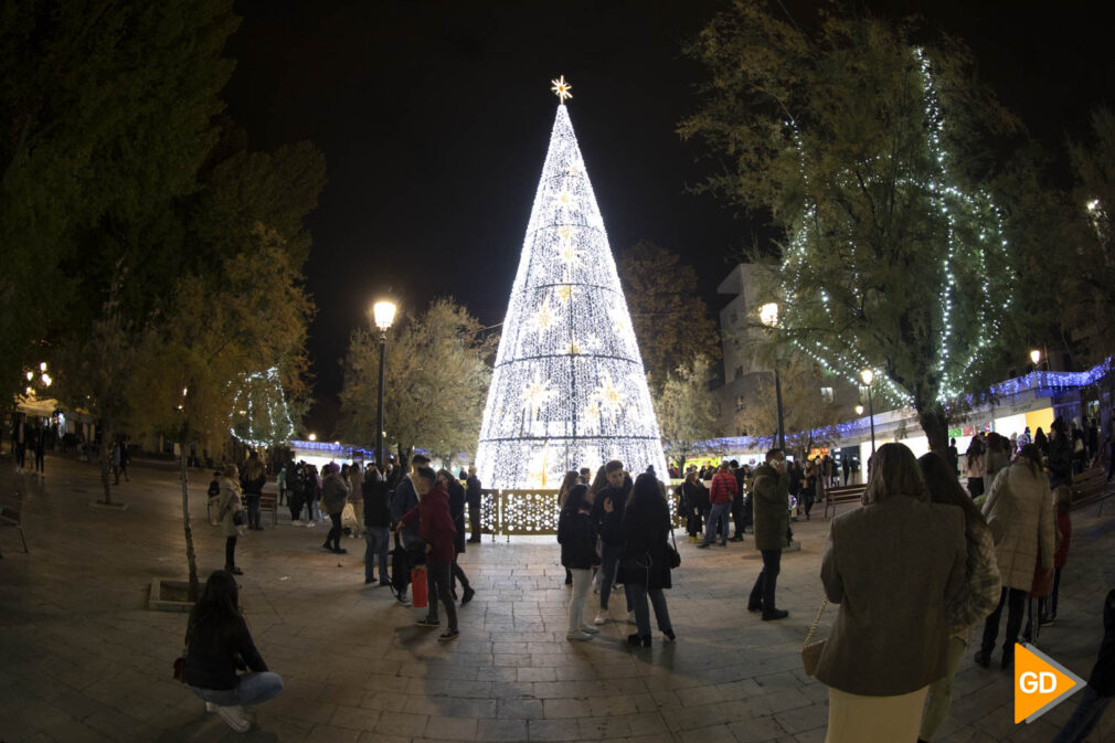 Encendido de las luces de Navidad en Granada