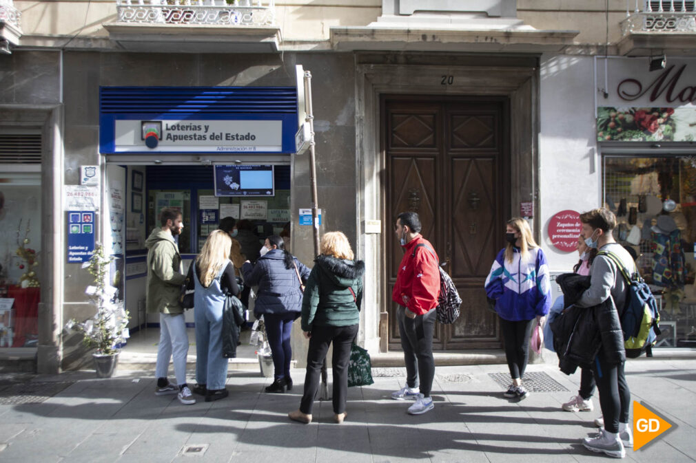 Loteria de navidad en Granada