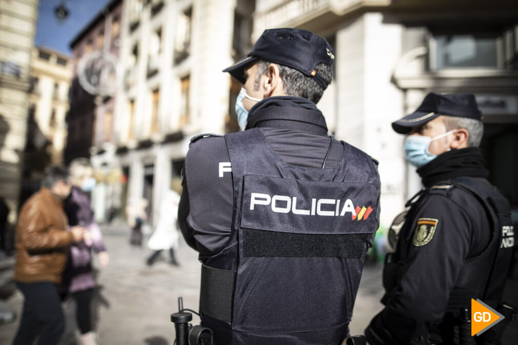 Policia nacional en Granada