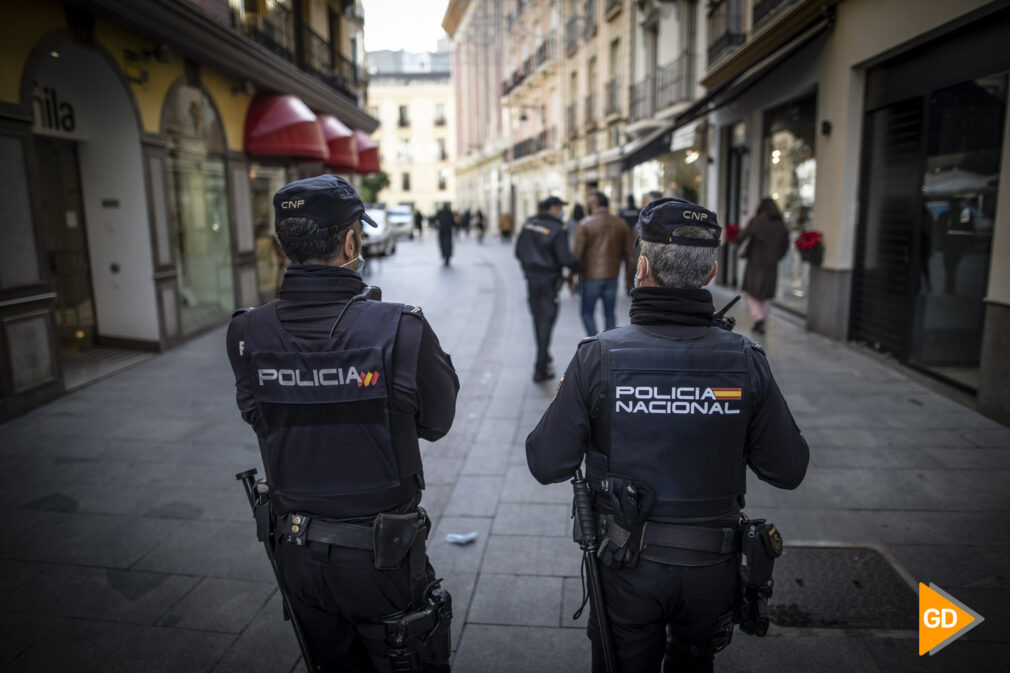 Policia nacional en Granada