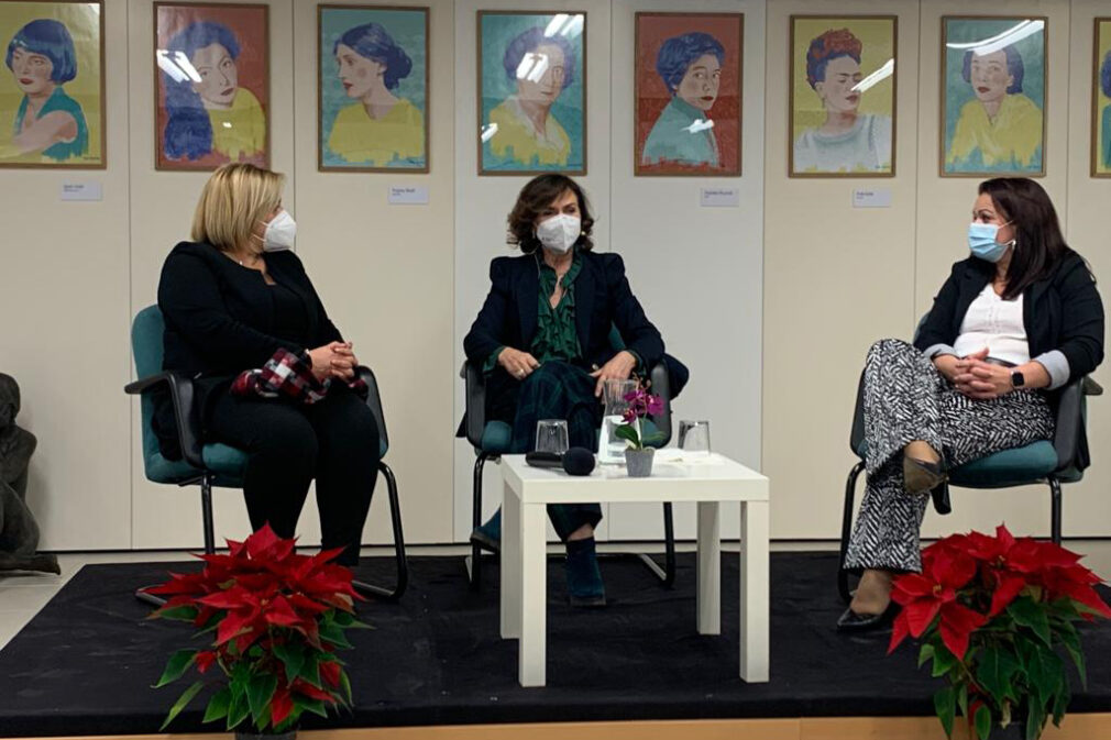 carmen calvo charla feminismo la zubia