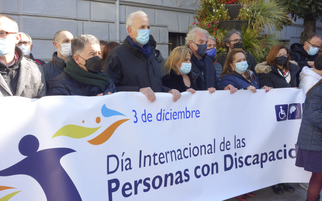 Declaración institucional en la capital con motivo del Día Internacional de las Personas con Discapacidad