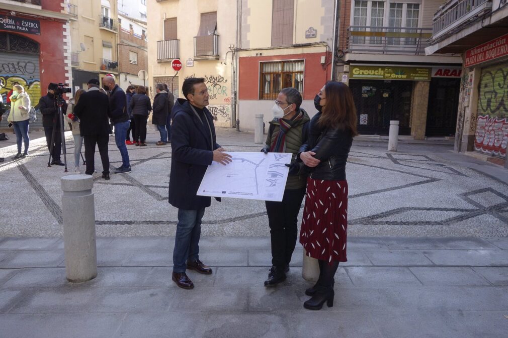 Granada.- El Ayuntamiento avanza en la semipeatonalización del eje Santa Paula-Gran Vía
