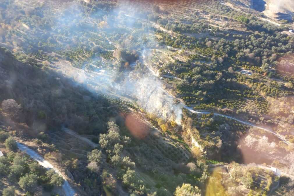 Incendio El Valle de Lecrín