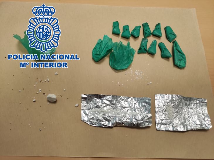 Cocaina intervenida Motril